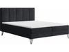 Boxspringbett mit Bettkasten 180x200 Vendi Schwarz