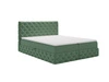 Boxspringbett mit Bettkasten 160x200 Canolo Grün