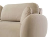Schlafsofa mit Bettfunktion und Bettkasten Alta Braun