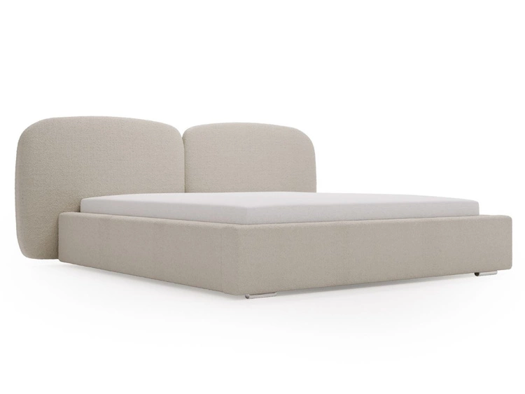 Polsterbett mit Bettkasten und Lattenrost 160x200 Palermo Beige