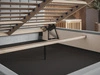 Polsterbett mit Bettkasten und Lattenrost 160x200 Sesto Dunkelblau
