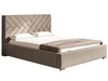 Polsterbett mit Bettkasten und Lattenrost 160x200 Tonale Beige