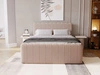 Boxspringbett mit Bettkasten 120x200 Osteno Beige