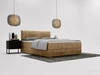 Boxspringbett mit Bettkasten 140x200 Forte Beige