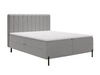 Boxspringbett mit Bettkasten 140x200 Primavera Hellgrau
