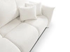 Schlafsofa mit Bettfunktion und Bettkasten Bene Creme