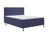 Boxspringbett mit Bettkasten 120x200 Primavera Dunkelblau