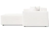 Ecksofa L-Form Rechts Arizona Creme