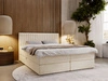 Boxspringbett mit Bettkasten 160x200 Marbella Beige