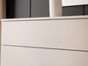 Kommode mit Türe, Schubladen und LED-Beleuchtung Nuveo Kaschmir