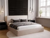 Polsterbett mit Bettkasten und Lattenrost 160x200 Monaco Beige