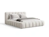 Polsterbett mit Bettkasten und Lattenrost 160x200 Averia Beige