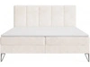 Boxspringbett mit Bettkasten 160x200 Vendi cremig