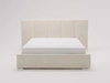 Polsterbett mit Bettkasten und Lattenrost 160x200 Lizbona  Braun