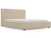 Polsterbett mit Bettkasten und Lattenrost 180x200 Malmo Beige