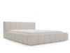 Polsterbett mit Bettkasten und Lattenrost 120x200 Orio Beige