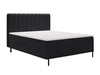 Boxspringbett mit Bettkasten 160x200 Primavera Schwarz