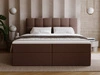 Boxspringbett mit Bettkasten 160x200 Maison Braun