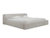 Polsterbett mit Bettkasten und Lattenrost 140x200 Lipari Beige