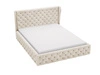 Polsterbett mit Bettkasten und Lattenrost 160x200 Kingston Beige