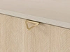 Kommode mit Türen und Schubladen Modena Beige