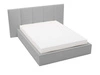 Polsterbett mit Bettkasten und Lattenrost 160x200 Lizbona Grau
