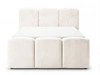 Boxspringbett mit Bettkasten 180x200 Campi Creme