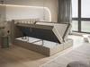 Boxspringbett mit Bettkasten 160x200 Denza Dunkelblau