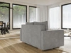 Schlafsofa mit Bettfunktion und Bettkasten Pori Dunkelblau