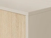 Kommode mit drei Schubladen Modena Beige