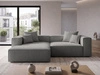 Ecksofa L Links Vellaro Dunkelgrau