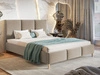 Polsterbett mit Lattenrost 140x200 Trio Beige