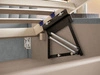 Polsterbett mit Bettkasten und Lattenrost 140x200 Toscania Beige