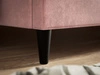 Polsterbett mit Lattenrost 140x200 Fuzi Grün