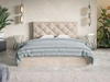 Polsterbett mit Bettkasten und Lattenrost 140x200 Salento Beige