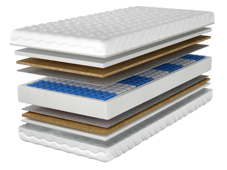 Taschenfederkernmatratze Pocket mit Kokosmatte Sola 160x200