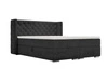Boxspringbett mit Bettkasten 140x200 Lion Schwarz
