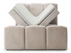 Boxspringbett mit Bettkasten 120x200 Campi Beige