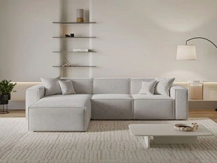 Ecksofa L-Form Links Arizona Grau