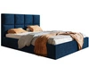 Polsterbett mit Bettkasten und Lattenrost 160x200 Malo Dunkelblau