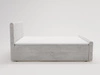 Boxspringbett mit Bettkasten 140x200 Lunaris Hellgrau