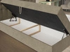 Boxspringbett mit Bettkasten 180x200 Denza Rosa