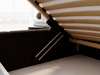 Polsterbett mit Bettkasten und Lattenrost 120x200 Mellow Schwarz