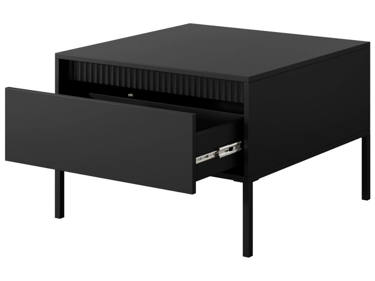 Couchtisch mit Stauraum Sorano Schwarz