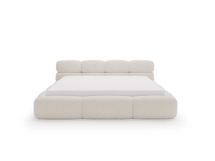 Polsterbett mit Bettkasten und Bettrost 160x200 Sweet Low Beige