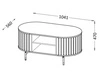 Möbel-Set für Wohnzimmer Soria Kaschmir
