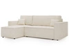 Modernes Ecksofa mit Schlaffunktion und Stauraum Prato L Beige