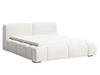 Polsterbett mit Bettkasten und Lattenrost 160x200 Aubi Creme