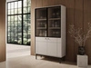 Vitrinenschrank Julio Cashmere