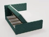 Boxspringbett mit Bettkasten 140x200 Lunaris Grün